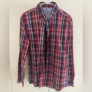 Banana Republic plaid shirt. Size L. Cotton